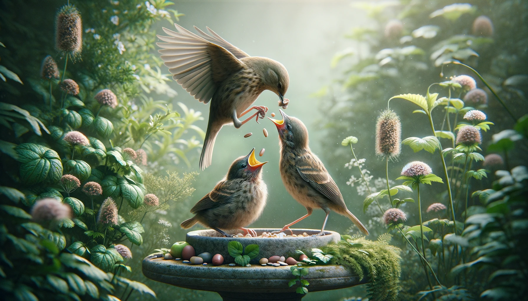 Nourrir les jeunes oiseaux sauvages : conseils importants pour les amateurs d’oiseaux pendant la saison de reproduction