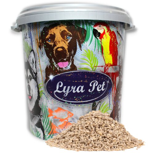 Lyra Pet® Keine 25 kg Aber 10-12 kg Sonnenblumenkerne schwarz Vogelfutter Wildvögel in 30 L Design Tonne Sale 