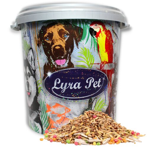 10 kg Lyra Pet&reg; Streufutter in 30 L Tonne