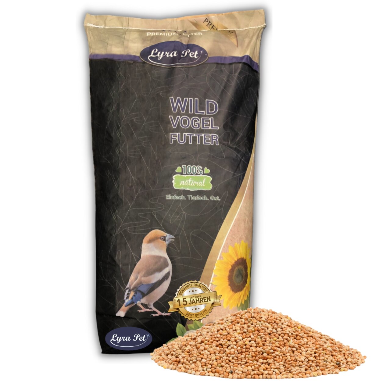 20 kg Lyra Pet® Hirse weiß gelb lose