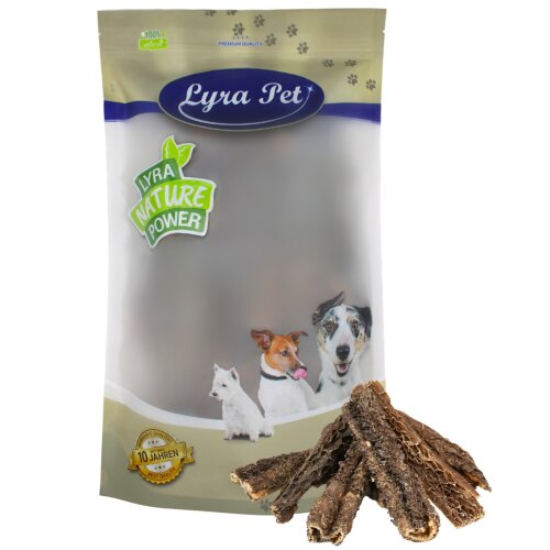 1 kg  Lyra Pet&reg; Rinderpansen 12 - 15 cm