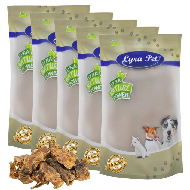 5 kg Lyra Pet® Ochsenziemer Abschnitte