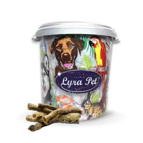 5 kg Lyra Pet&reg; Rinderstrossen ca. 30 cm in 30 L Tonne