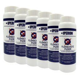 6 x 100 g IPERON® Flohschutz Puder