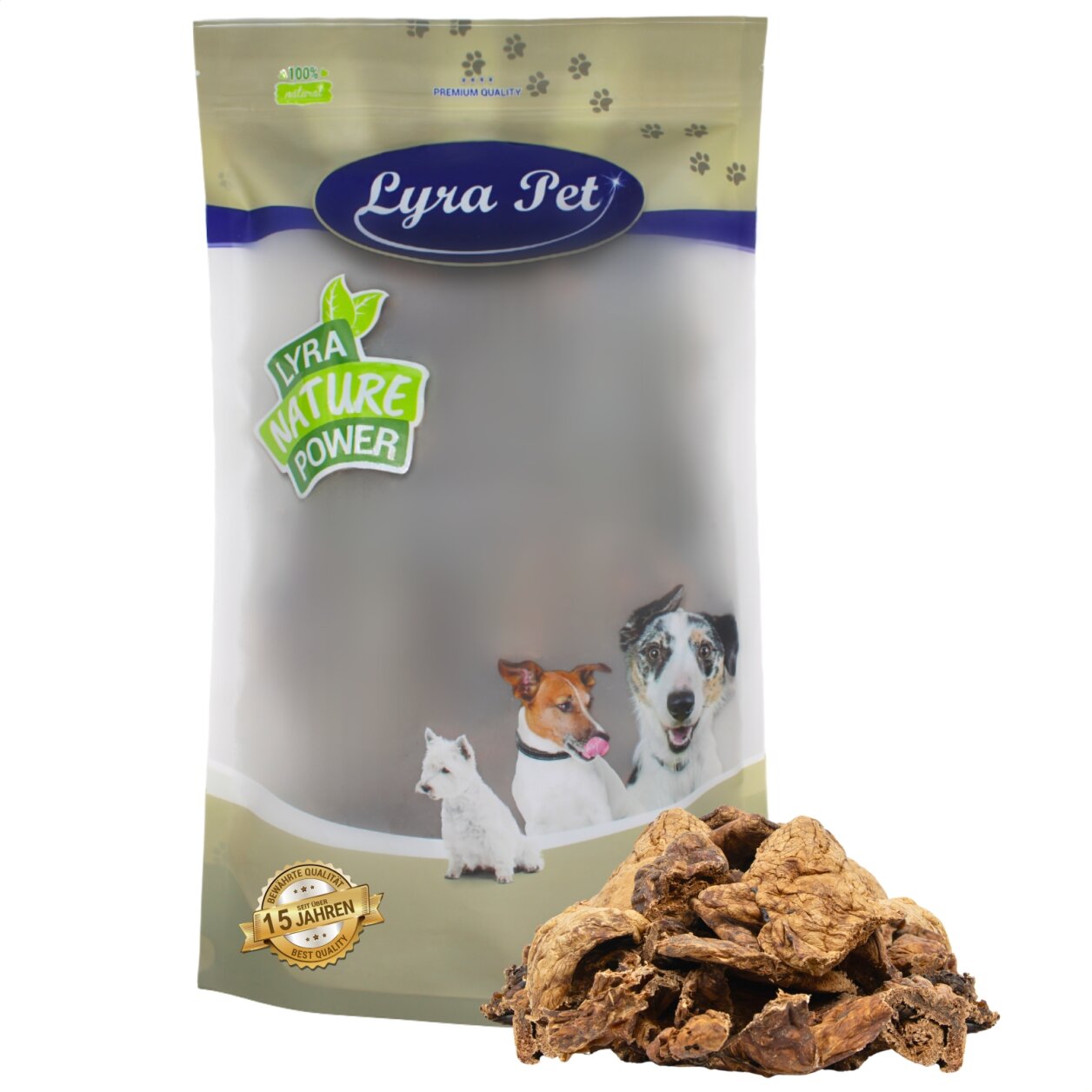 1 kg Lyra Pet® Lammlunge