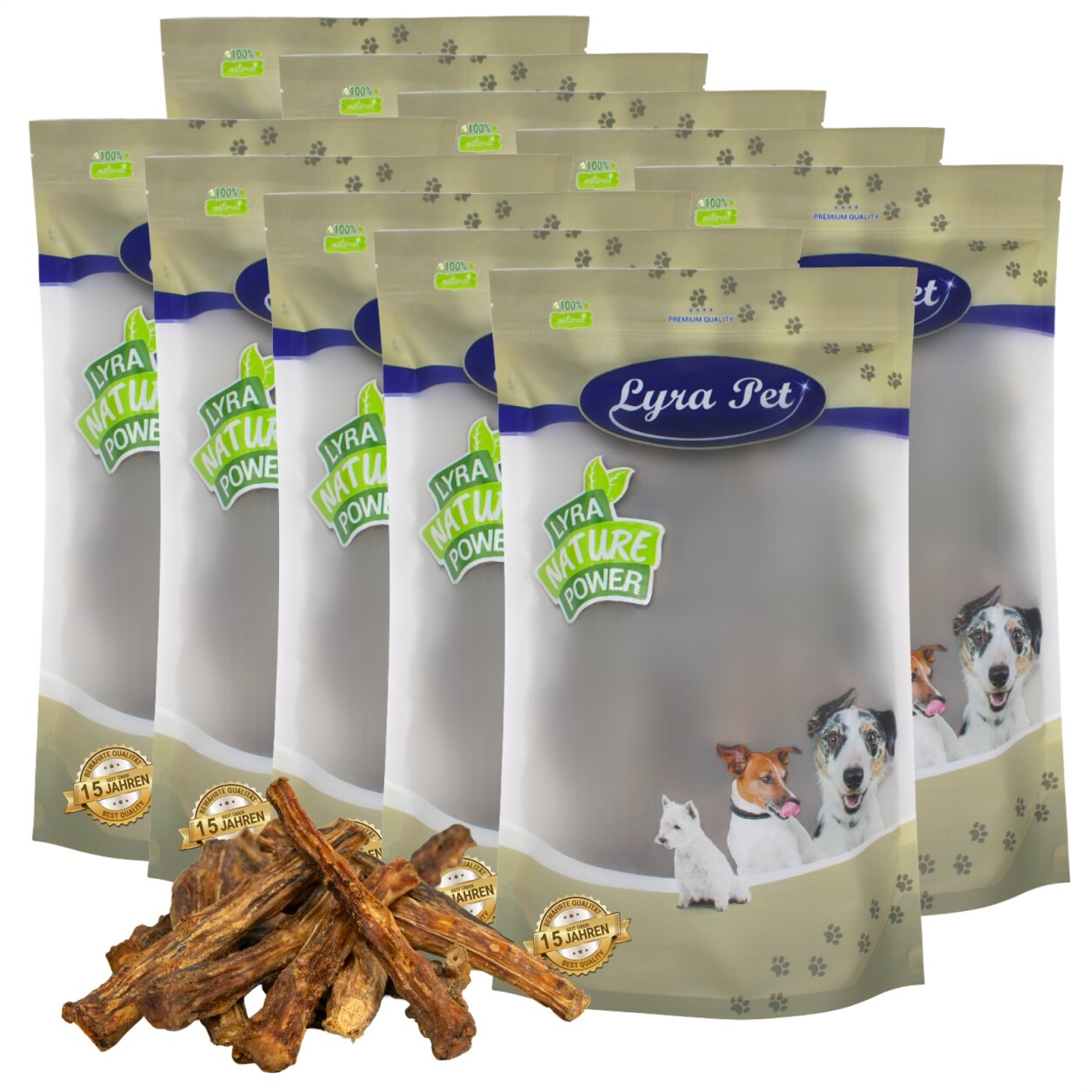 10 kg Lyra Pet® Ochsenschwanz natur