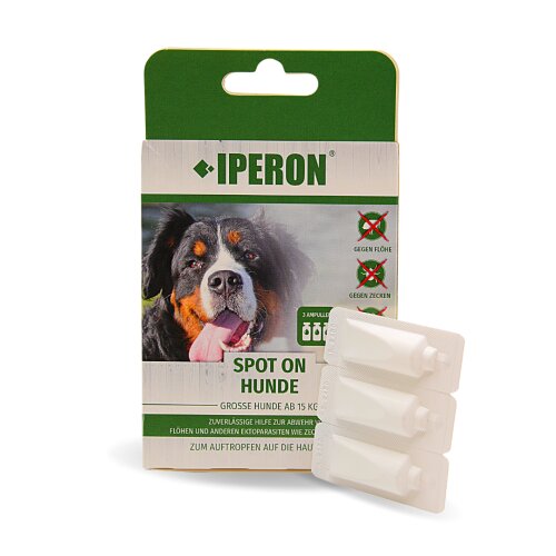 2 x 3 x 3 ml IPERON&reg; SPOT-ON Gro&szlig;e Hunde