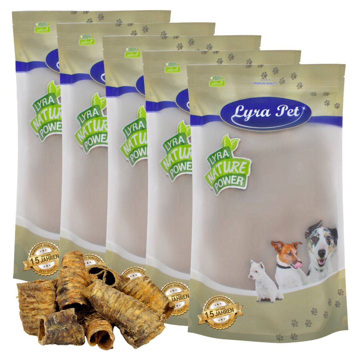 5 kg Lyra Pet® Rinderstrossen klein