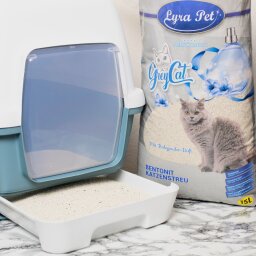 2 x 15 Liter Lyra Pet GreyCat Katzenstreu Bentonit mit Aktivkohle