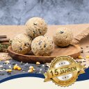 200 stuks. Lyra Pet® Premium mezenbolletjes zonder netje, 85 g per stuk