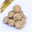 200 stuks. Lyra Pet® Premium mezenbolletjes zonder netje, 85 g per stuk