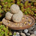 200 stuks. Lyra Pet® Premium mezenbolletjes zonder netje, 85 g per stuk