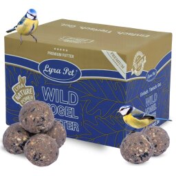200 stuks. Lyra Pet® Gourmet mezenbolletjes zonder netje, 80 g per stuk