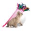 10 Stk. Lyra Pet&reg; Katzenangel rosa mit Feder