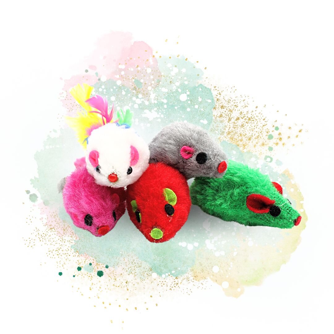 20 Stk. Lyra Pet® Spielmäuse