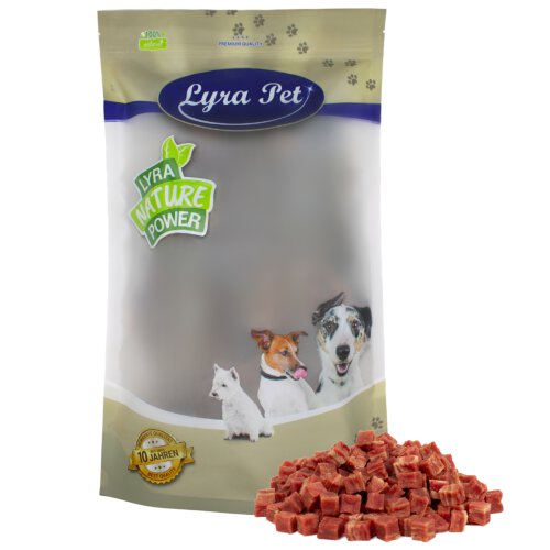 1 kg Lyra Pet&reg; Entenfleischw&uuml;rfel mit Fisch