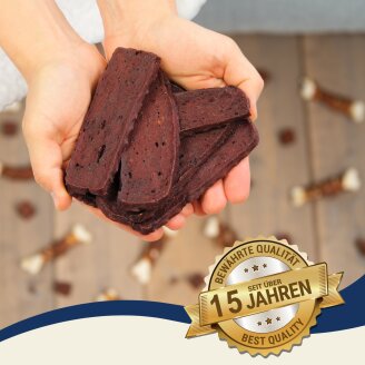 1 kg Lyra Pet® Rundvleesreepjes