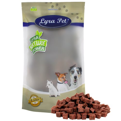 1 - 10 kg Lyra Pet&reg; Lammfleischw&uuml;rfel