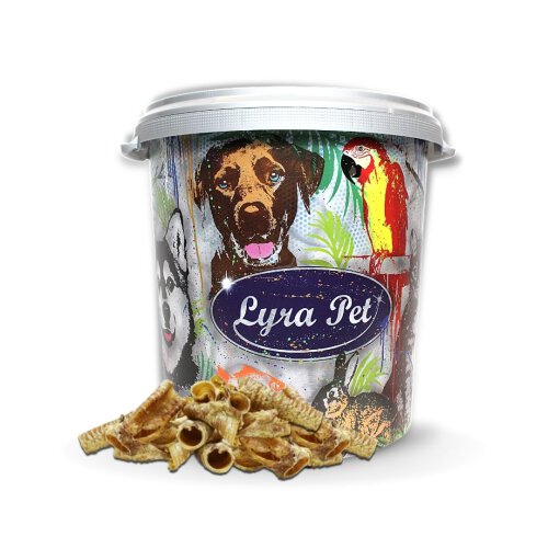 5 kg Lyra Pet&reg; Rinderstrossen 1 - 8 cm in 30 L Tonne