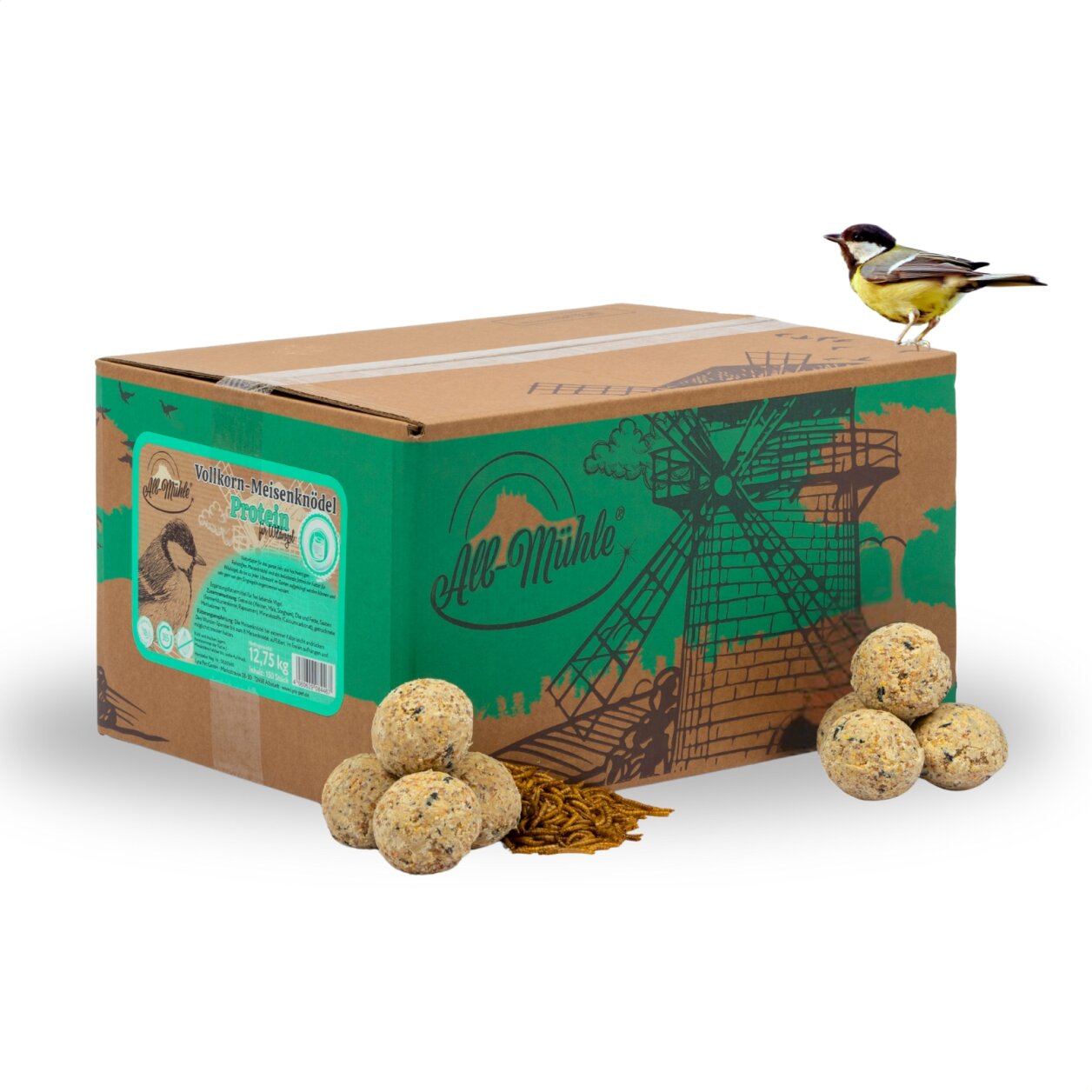 150 Stk. Lyra Pet® Meisenknödel Aus Der Alb-Mühl Produktbild-Vorschau 2