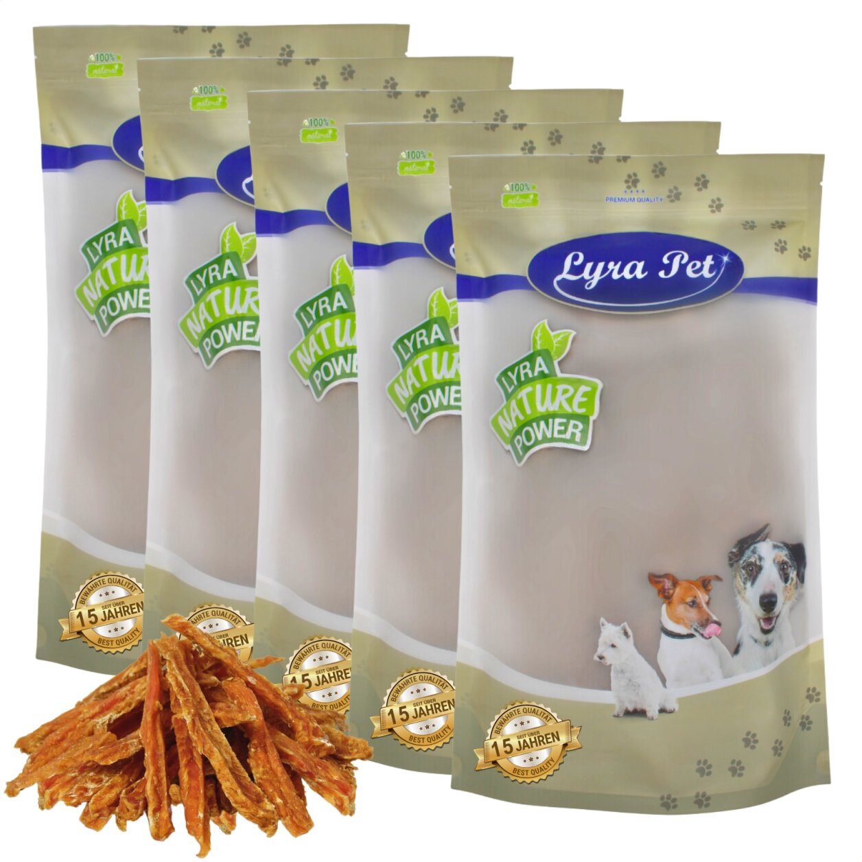 5 kg Lyra Pet® Hühnerbruststreifen