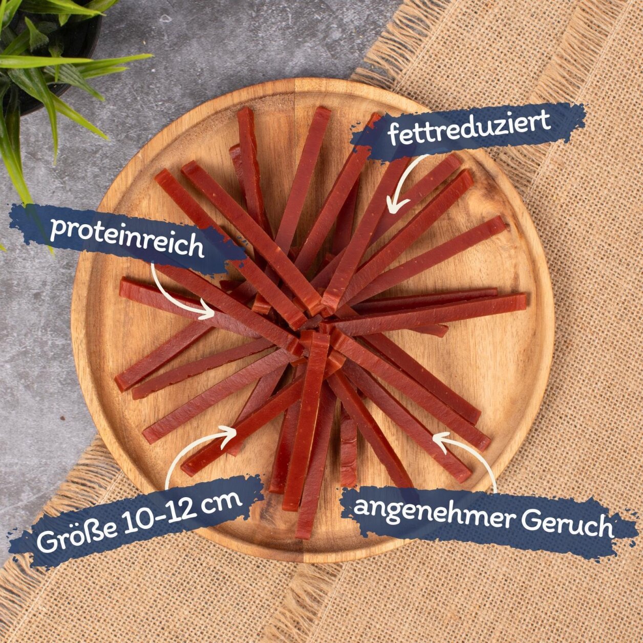 1 kg Lyra Pet® Entenbruststreifen