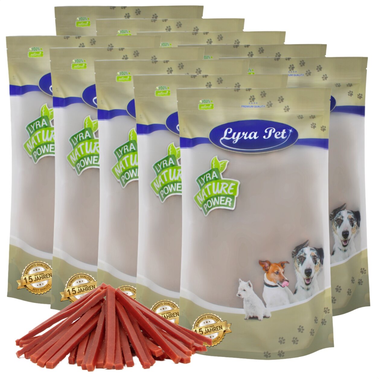 10 kg Lyra Pet® Entenbruststreifen