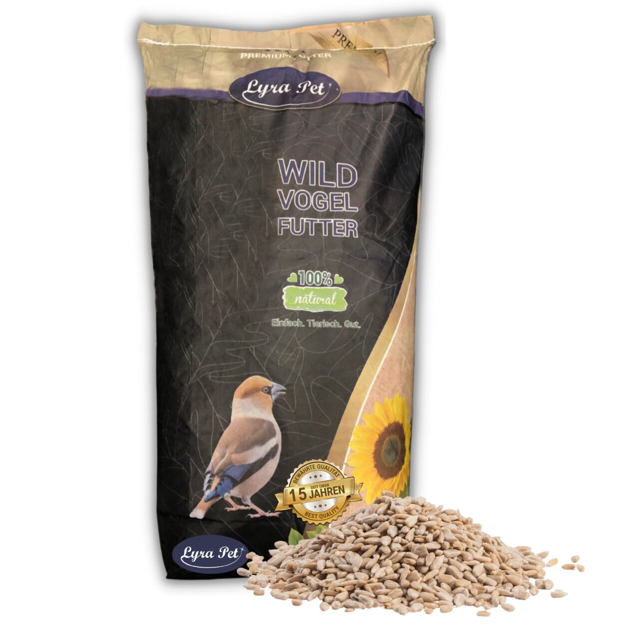 10 kg Lyra Pet® Sonnenblumenkerne geschält