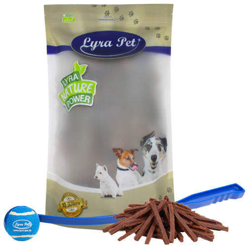 5 kg Lyra Pet&reg; Rinderd&ouml;rrfleisch soft + Ballschleuder