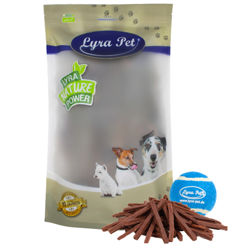 5 kg Lyra Pet&reg; Rinderd&ouml;rrfleisch soft + Tennis Ball