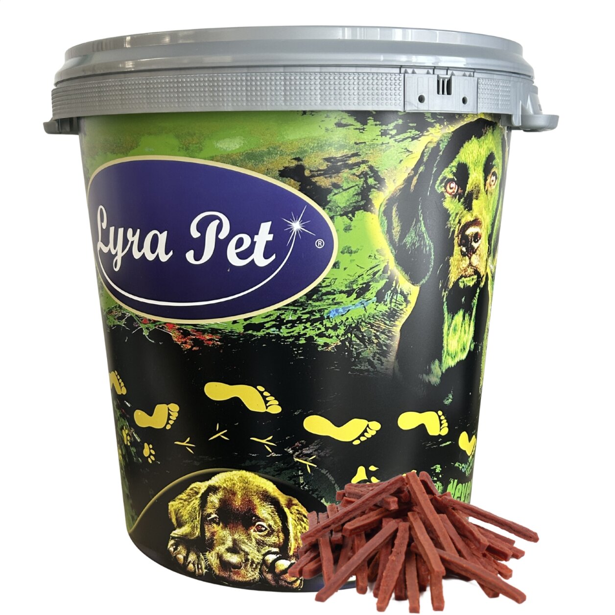 5 kg Lyra Pet® Lammdörrfleisch in 30 L Tonne