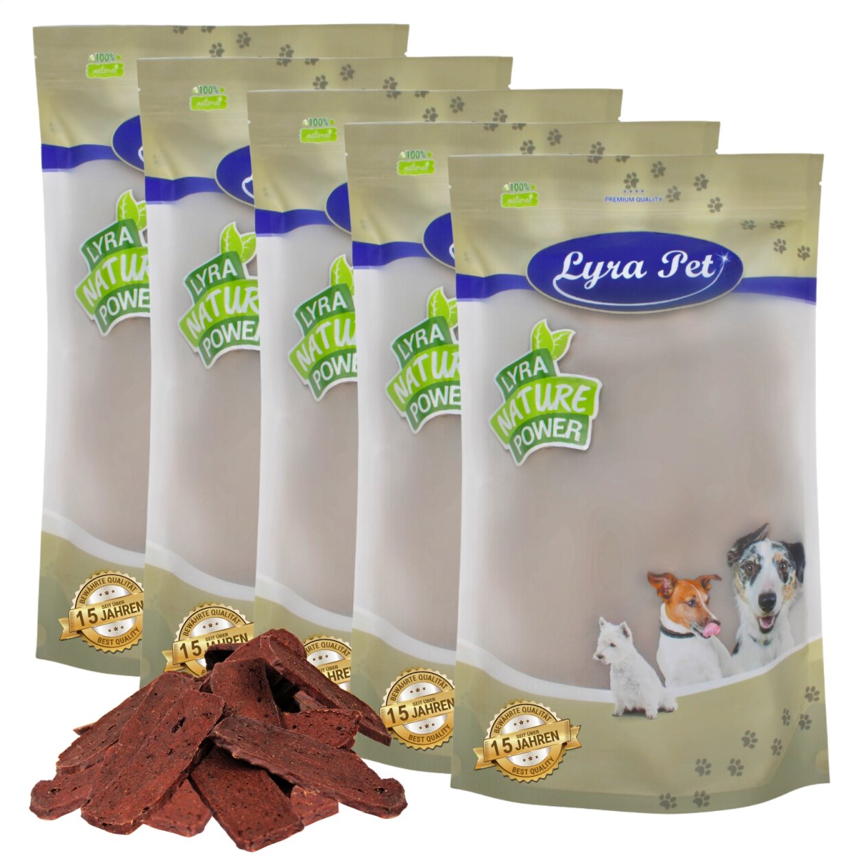 5 kg Lyra Pet® Lammfleischstreifen