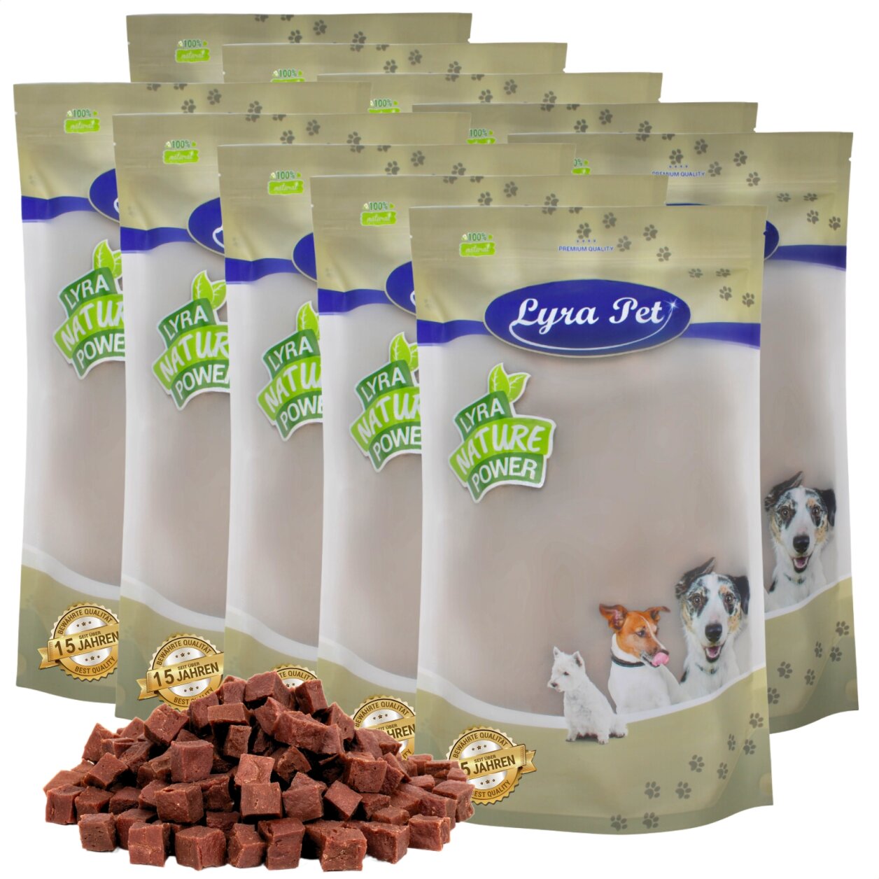10 kg Lyra Pet® Lammfleischwürfel