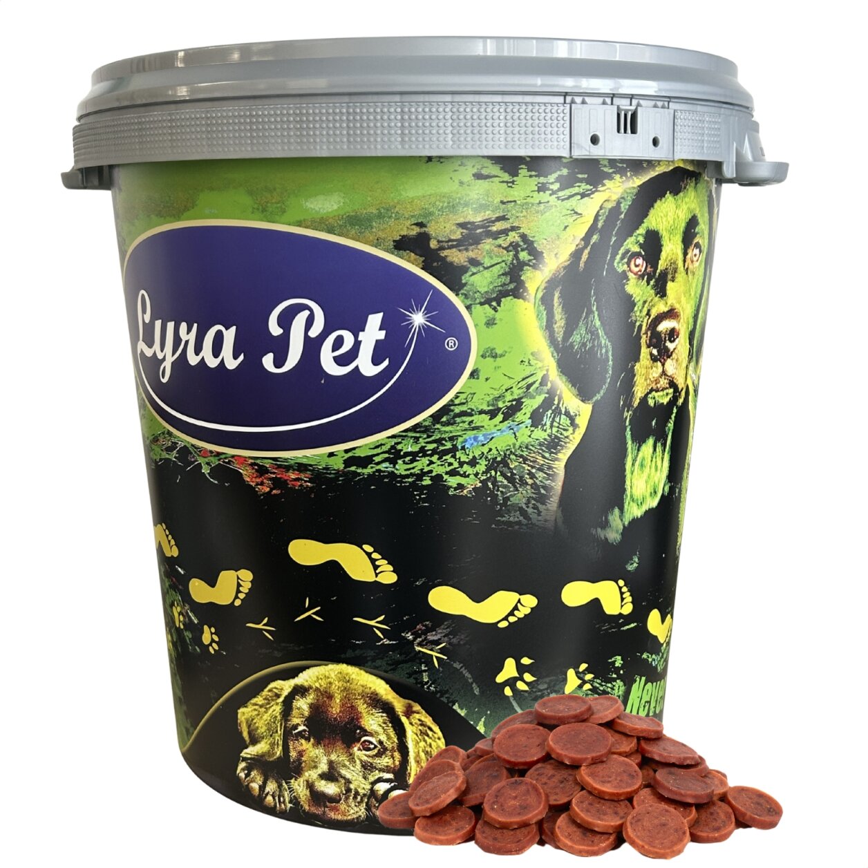 5 kg Lyra Pet® Entenchips in 30 L Tonne