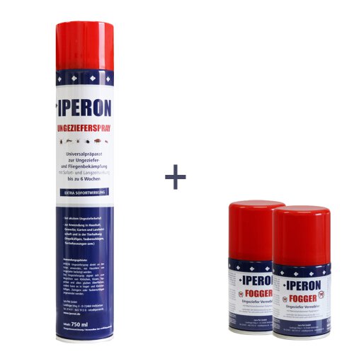 IPERON&reg; 750 ml Ungezieferspray &amp; 200 ml Fogger  im Set