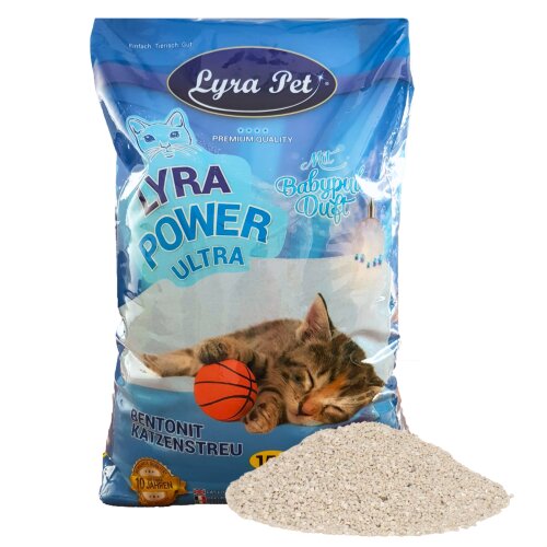 15 Liter Lyra Pet&reg; Lyra Power ULTRA excellent Katzenstreu