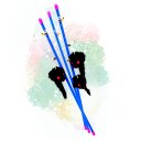 1 - 100 Stk. Lyra Pet® Katzenangel mit Maus schwarz