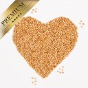 10 kg Lyra Pet® Gierst wit geel los in 30 liter emmer