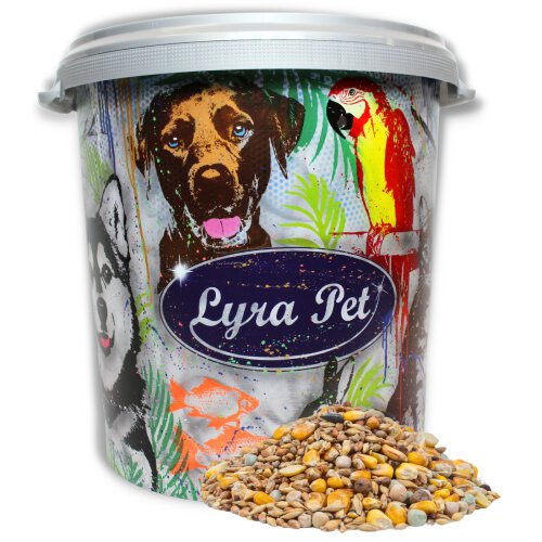 10 kg Lyra Pet&reg; Taubenfutter Standardmischung in 30 L Tonne