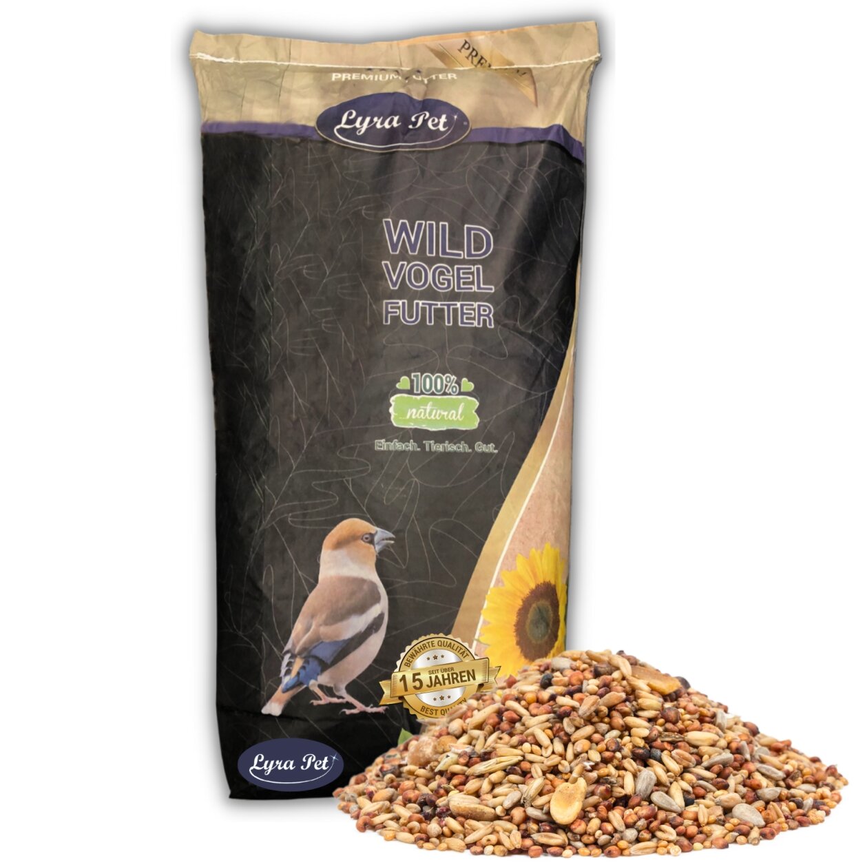 10 kg Lyra Pet® Streufutter schalenfrei