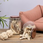 1 kg Lyra Pet® Kaninchenohren mit Fell B-Ware