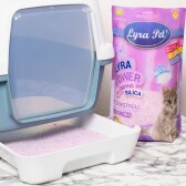 12 x 5 Liter Lyra Pet® Lyra Power® Silica Silikat klumpend Katzenstreu B-Ware
