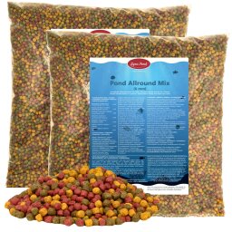 2 x 10 Liter (7,4 kg) Lyra Pond® Pond Allround Koi Mix Fischfutter Teichfutter
