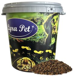 10 kg Lyra Pet® Buchweizen in 30 L Tonne