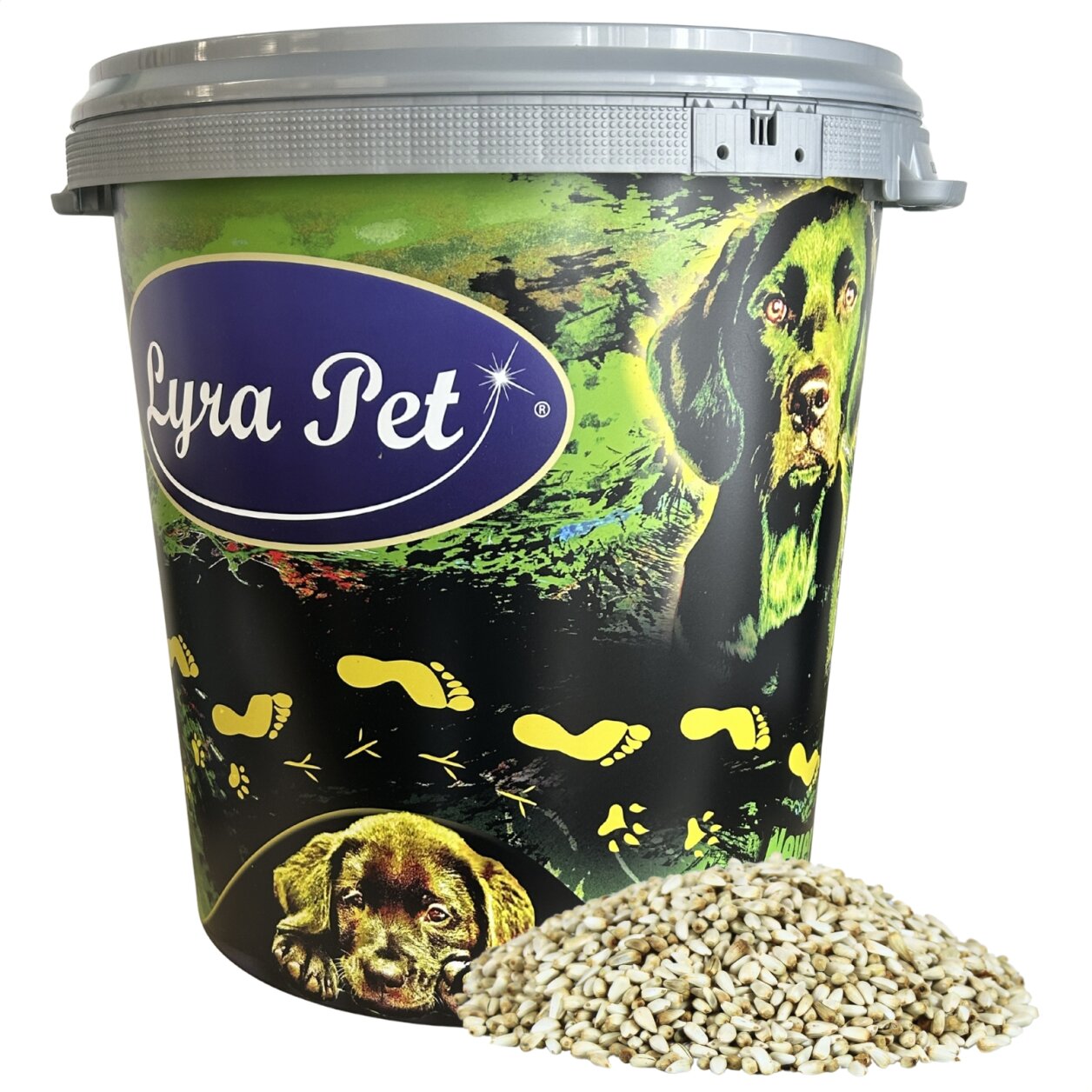 10 kg Lyra Pet® Kardisaat in 30 L Tonne