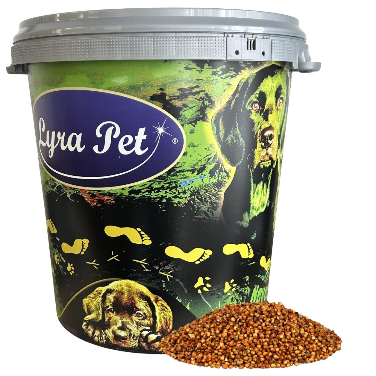 10 kg Lyra Pet® Milo in 30 L Tonne