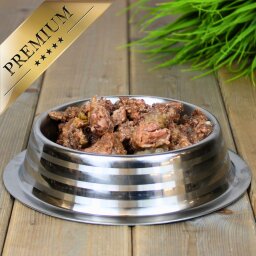6 - 24 Stk. Lecker.Pet Josie's 100 % Muskelfleisch Rind Hundefutter
