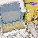 15 kg Lyra Pet® Tofu Katzenstreu klumpend + 2 Mäuse