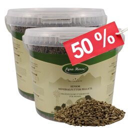 7,6 kg Lyra Horse® Senior Mineralfutter im Eimer