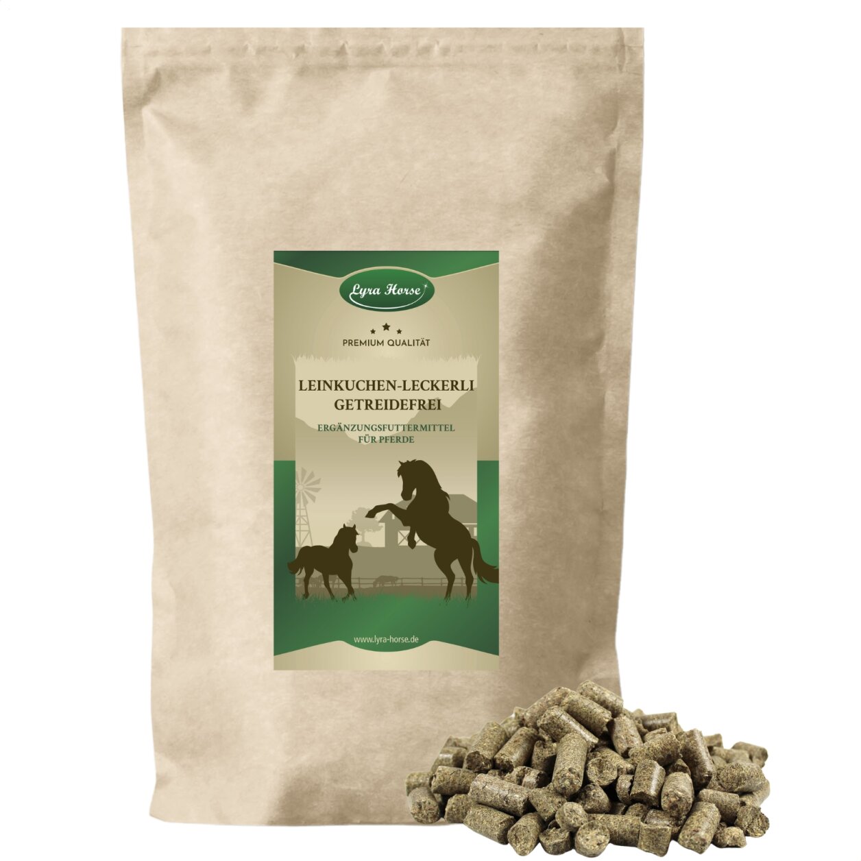 5 kg Lyra Horse® Leinkuchen Leckerli